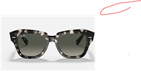 Lunettes de soleil Ray-Ban 0RB2186  52  133371 - 0RB2186  52  133371